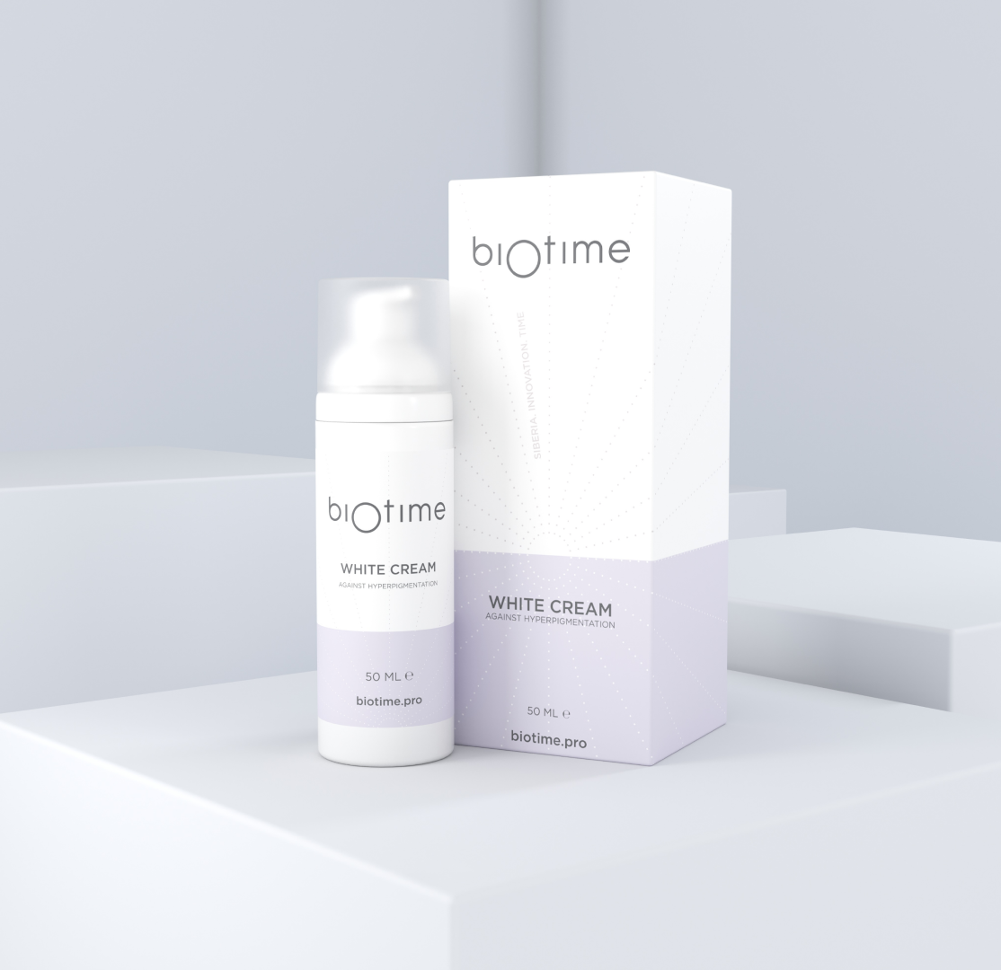 Крем для борьбы с пигментацией BIOTIME WHITE CREAM 50 мл
