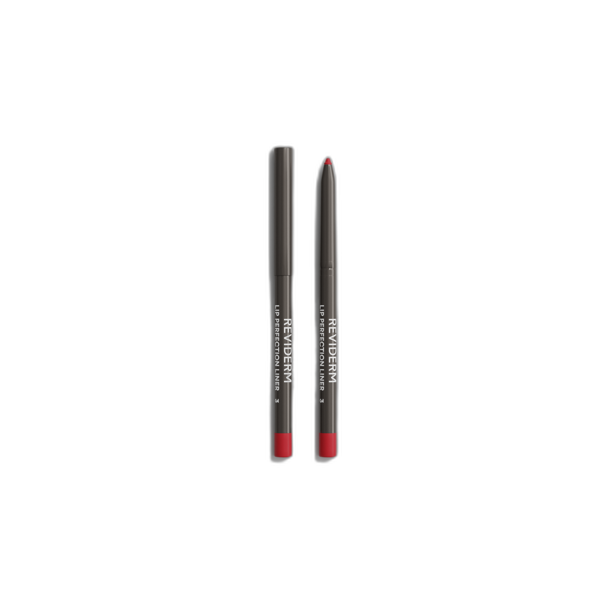 Водостойкий контурный карандаш для губ тон 3 Ягодно красный Lip Perfection Liner 3 reds